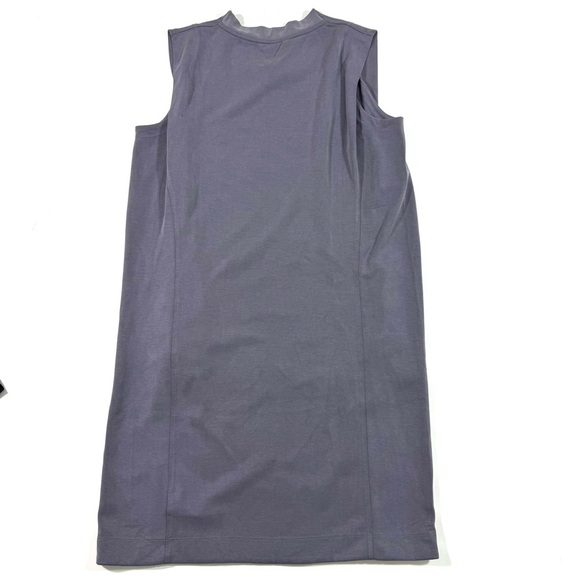 Athleta SeaSoft Shift Tank Dress Violet Dusk Size Small Pockets - Picture 3 of 8